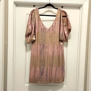 Sparkling shirt dress